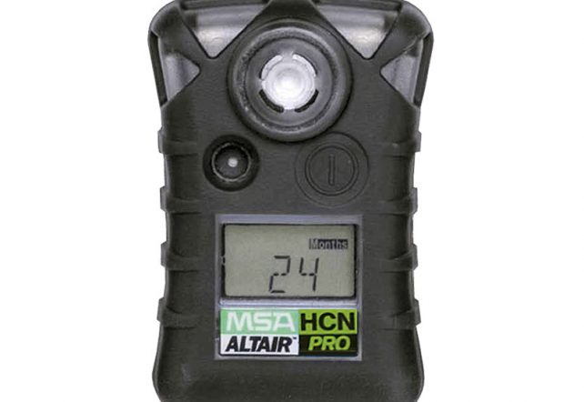 Monitoreo de gas Cianhídrico